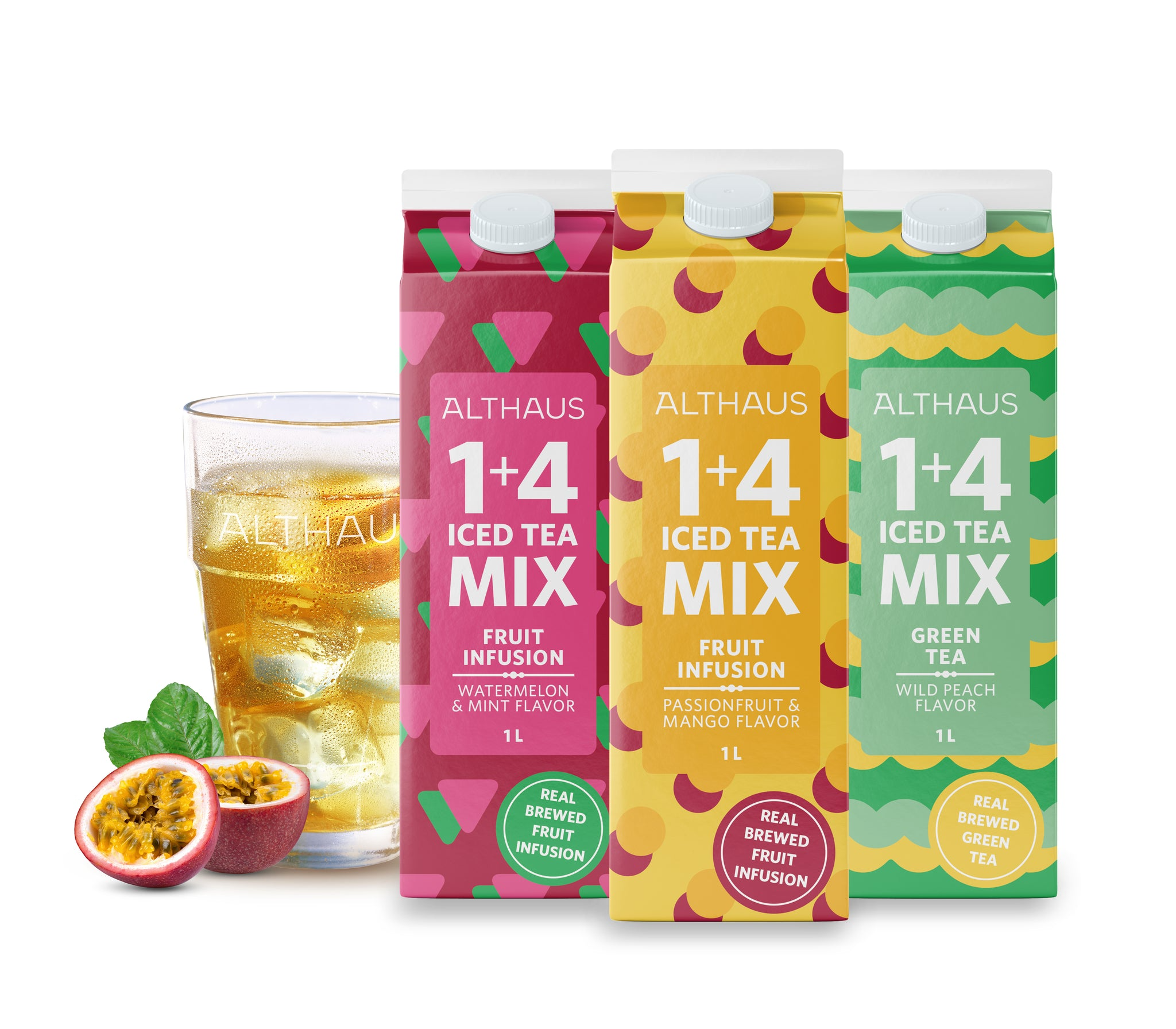 Althaus Iced Tea Fruit Infusion Melon&Mint Mix 1+4
